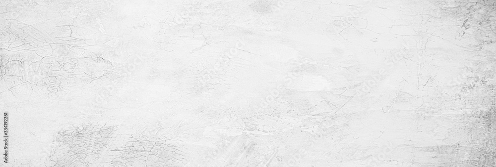 Fototapeta premium Cement wall floor High Resolution White and gray Panorama full frame Abstract texture background.