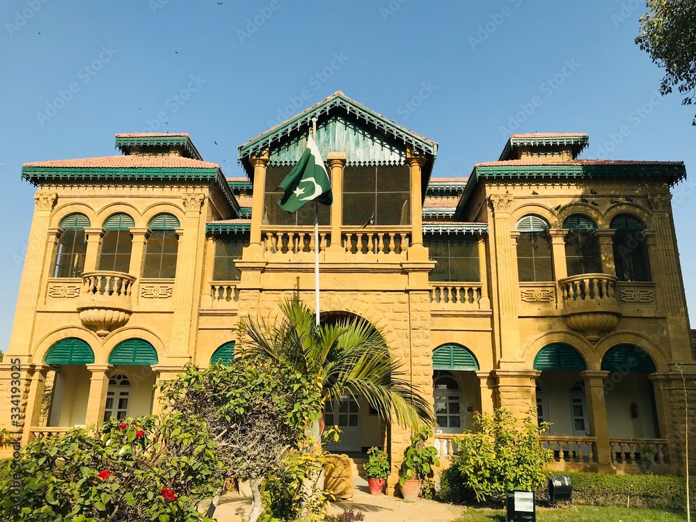 The house of the founder of Pakistan Stock Photo | Adobe Stock
