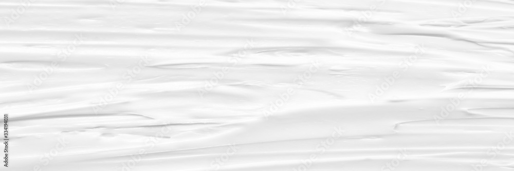 Cream texture for skin nourishment for good skin health Lotion Cosmetics Full frame Background Abstract texture Longitudinal Panorama High resolution.