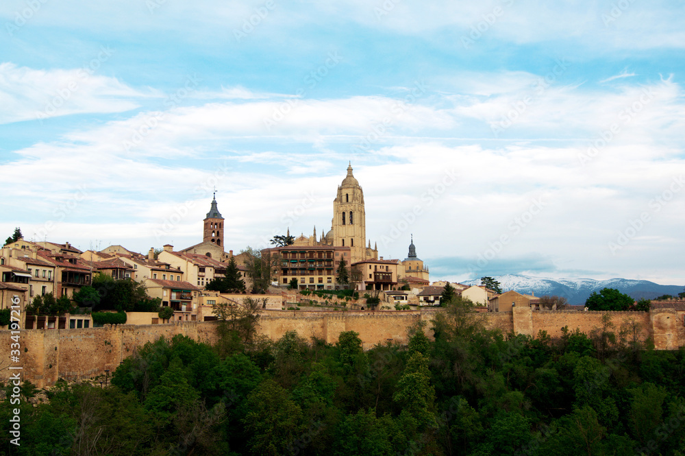 View on Catedral de Segovia