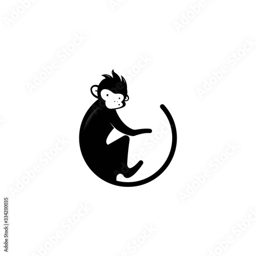  monkey vector logo design