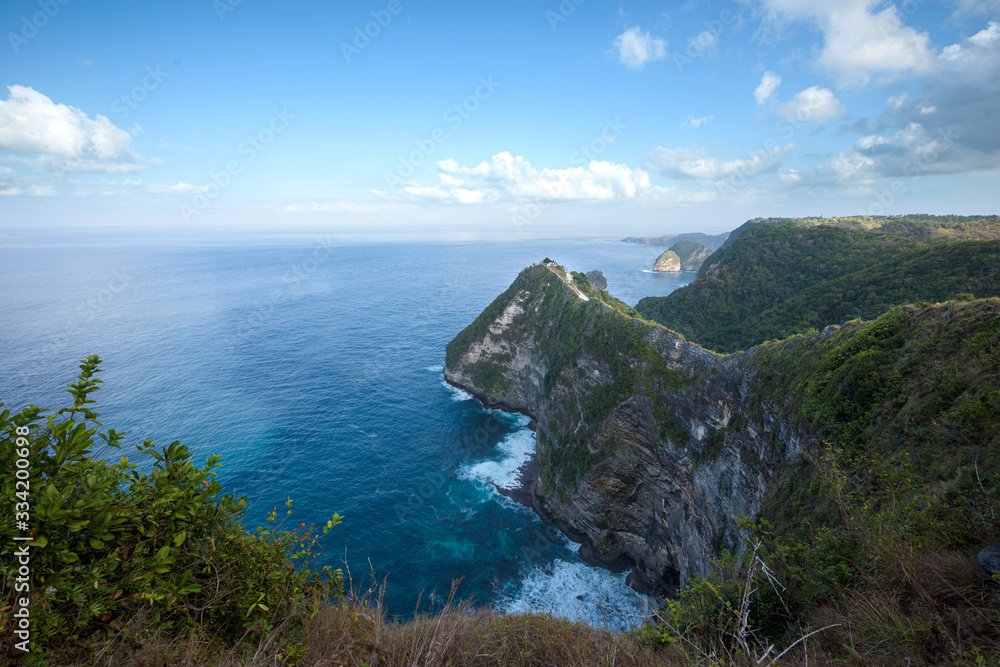 Nusa Penida's beaches and coasts, Bali, Indonesia Nusa Penida's beaches and coasts, Bali, Indonesia