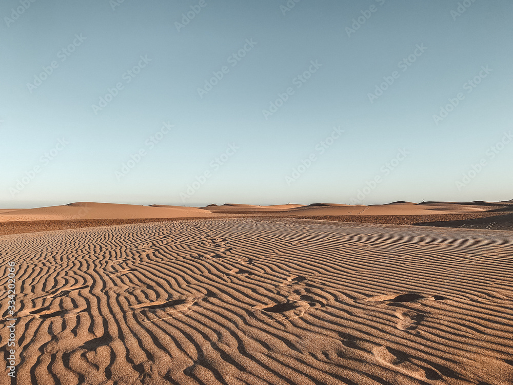 Naklejka premium dune Gran Canaria