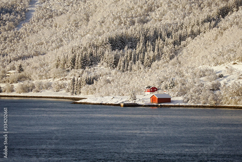Tjeldsundbrua in Steinsland, Norway