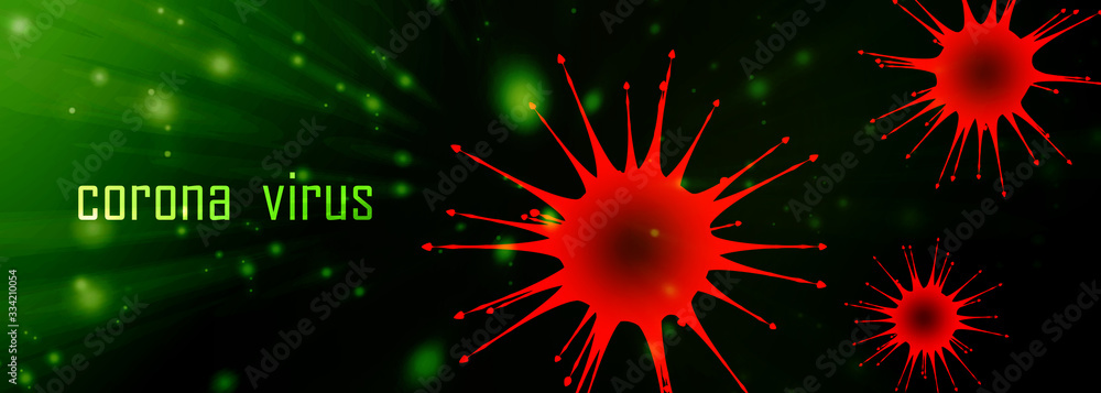 3d render Corona virus disease COVID-19. Microscopic view of a infectious virus 3d render Corona virus disease COVID-19. Microscopic view of a infectious virus