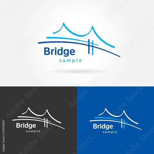 Bridge symbol emblem sign photo