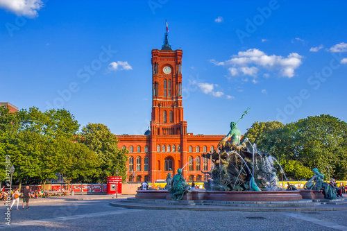 Red City Hall in Berlin