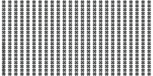 Seamless vector abstract pattern. Black and white chaotic triangular memphis elements. Stylish geometrical background for fabric, textile, design, banner.