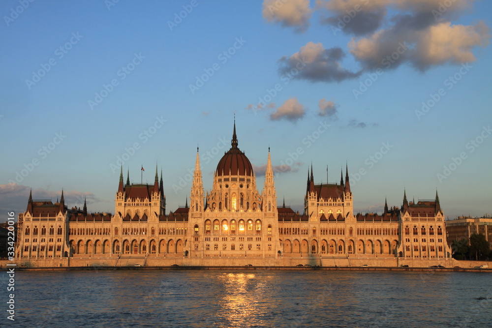Parlamentsgebäude Budapest, Ungarn