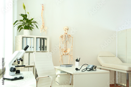 Interior of modern medical office. Doctor's workplace © New Africa
