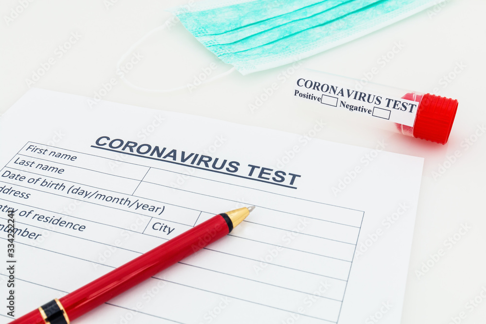 Coronavirus 2019-nCoV blood sample. Coronavirus 2019-nCoV blood sample.