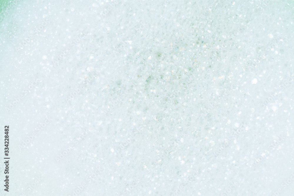 Green lather background, top view. Green lather background, top view.