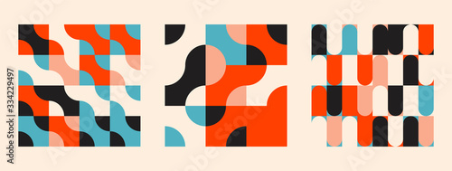 Universal shapes set for graphic design