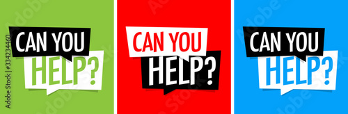Can you help ?	