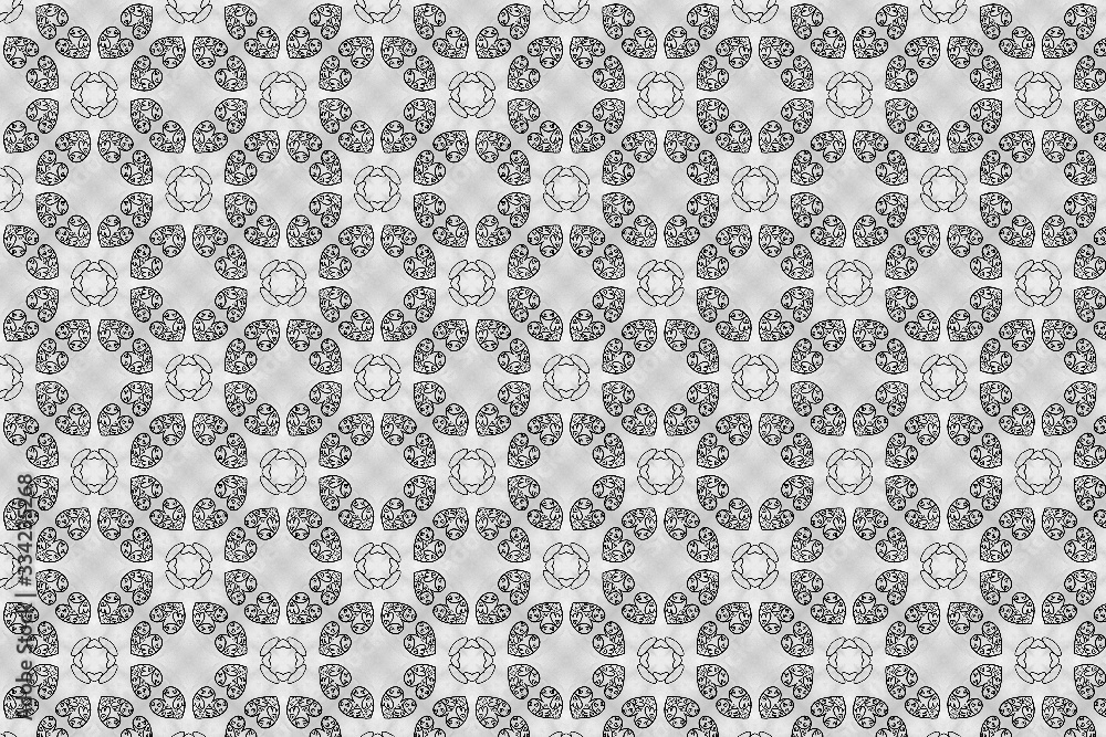 seamless pattern with flowers