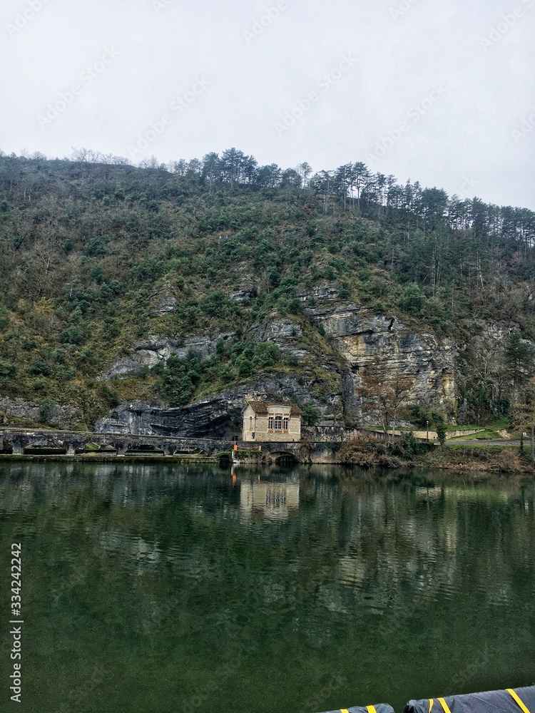 house on the lake