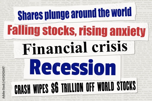 Recession news headlines