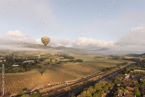 Napa Valley Hot Air Balloon Viewpoints