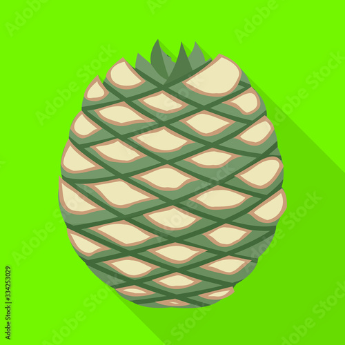 Vector design of agave and tequila sign. Graphic of agave and blue stock symbol for web.