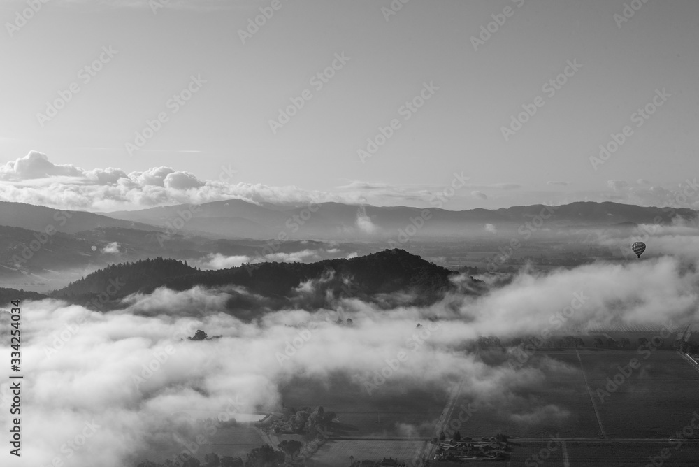 Napa Valley Hot Air Balloon Viewpoints