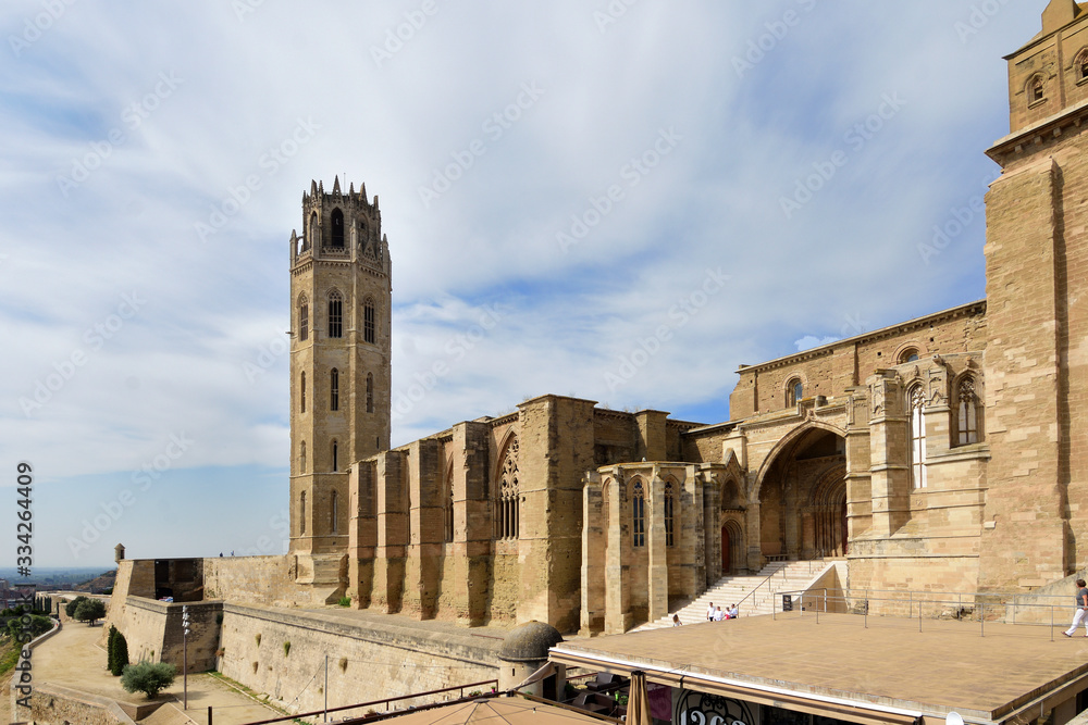 Cathedral of LLeida, La Seu Vella, LLeida, Catalonia, Spain