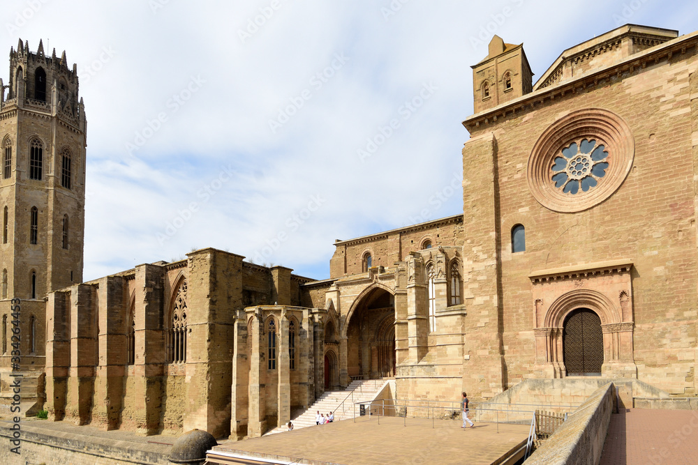 Cathedral of LLeida, La Seu Vella, LLeida, Catalonia, Spain
