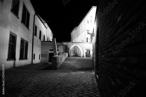 Fototapeta Naklejka Na Ścianę i Meble -  Calle de noche