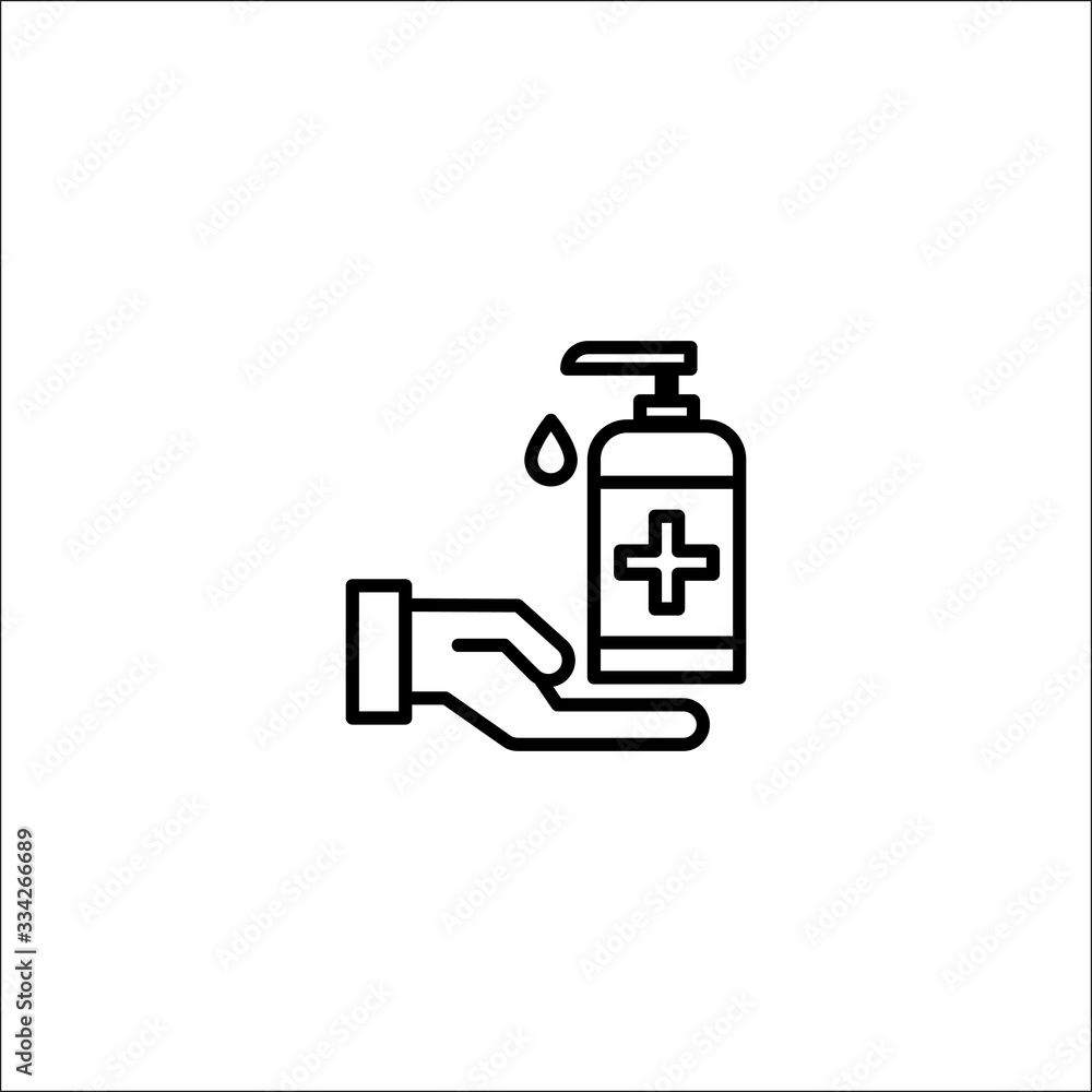 hand washing, hand cleanning icon vector illustration hand washing, hand cleanning icon vector illustration