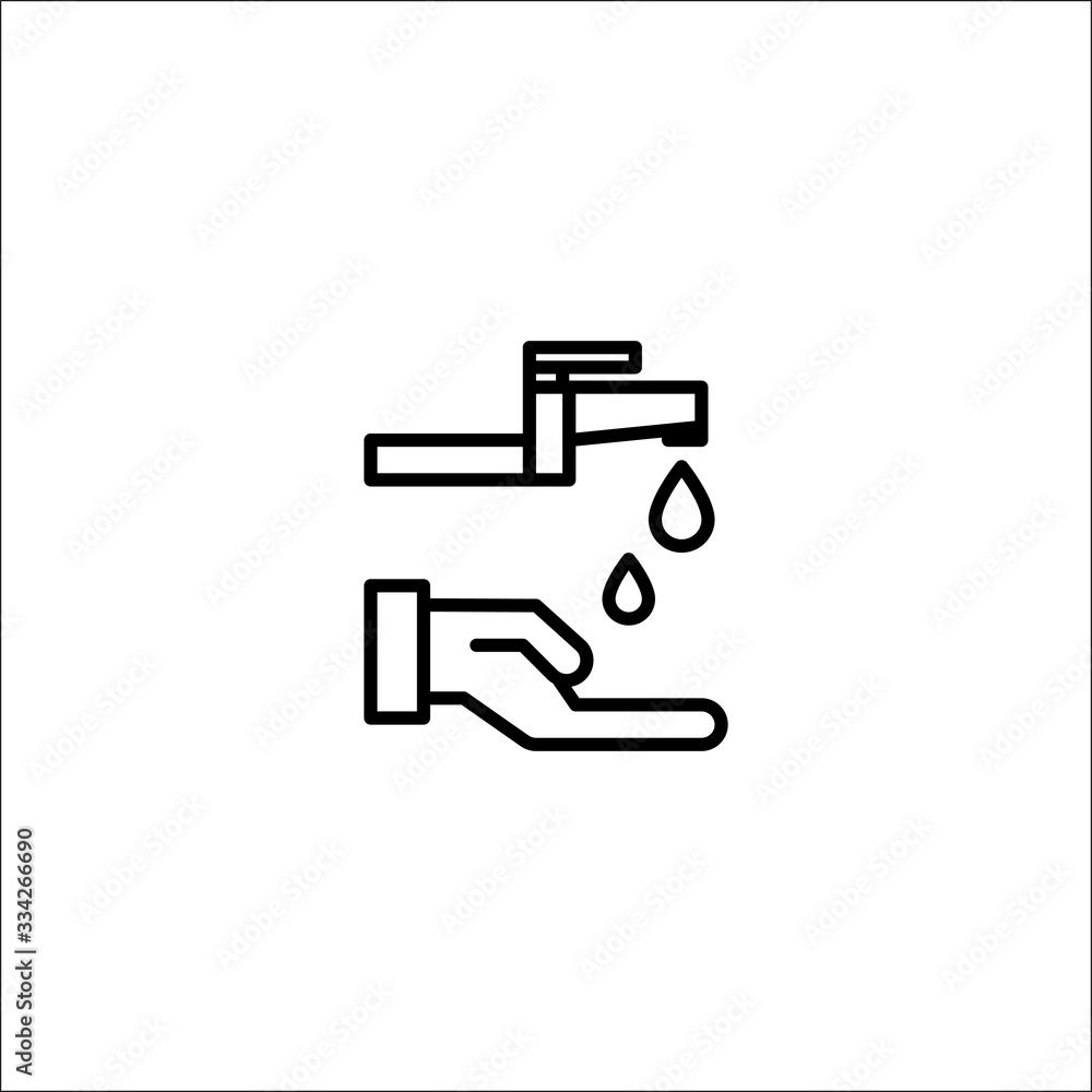 hand washing, hand cleanning icon vector illustration hand washing, hand cleanning icon vector illustration