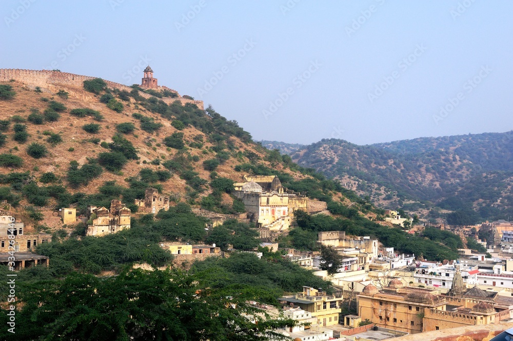 Jaipur from the Amber Fort