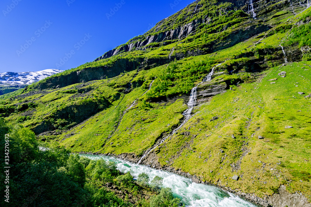 Flam valley with Flamselvi river