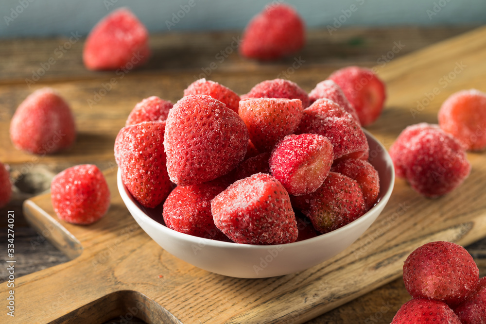 Organic Frozen Red Strawberries Organic Frozen Red Strawberries