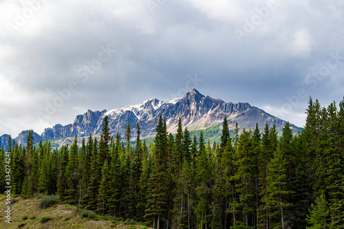 Fototapeta Naklejka Na Ścianę i Meble -  Canadian Rockies, Banff Natonal Parc, Glacier National Parc, Transcanada Hwy
