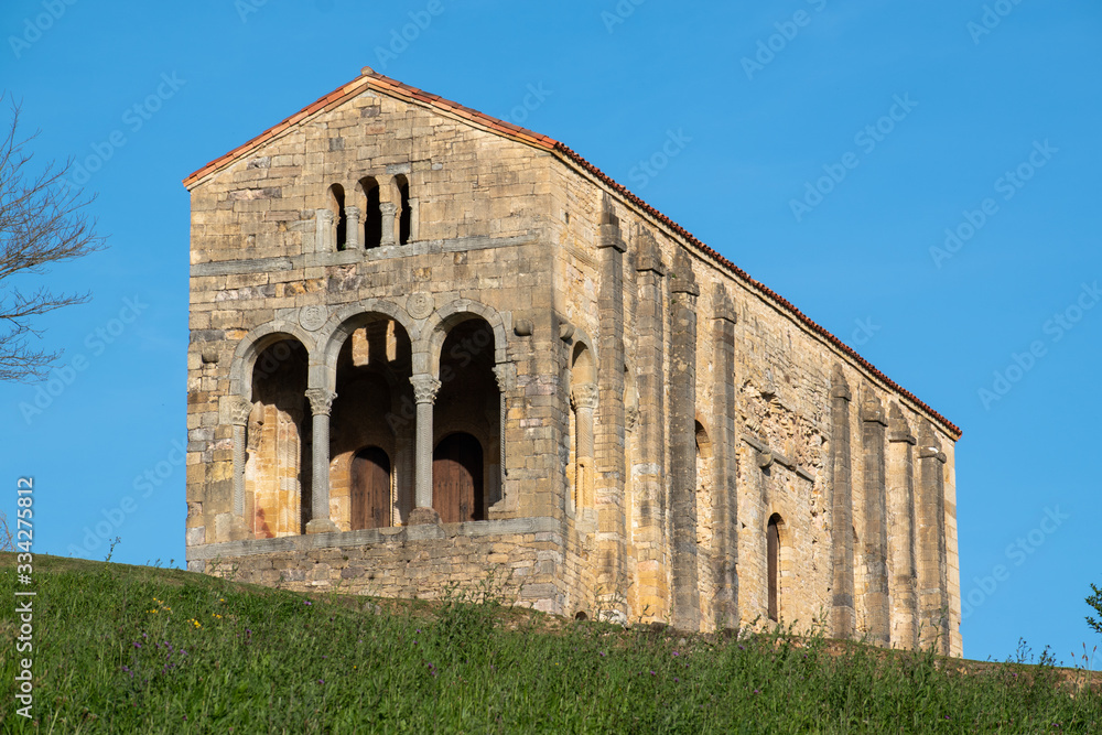 church of St Mary at Mount Naranco, Oviedo, Spain