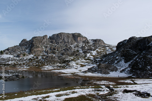 Lakes of Covandonga  Picos de Europa  Asturias  Spain