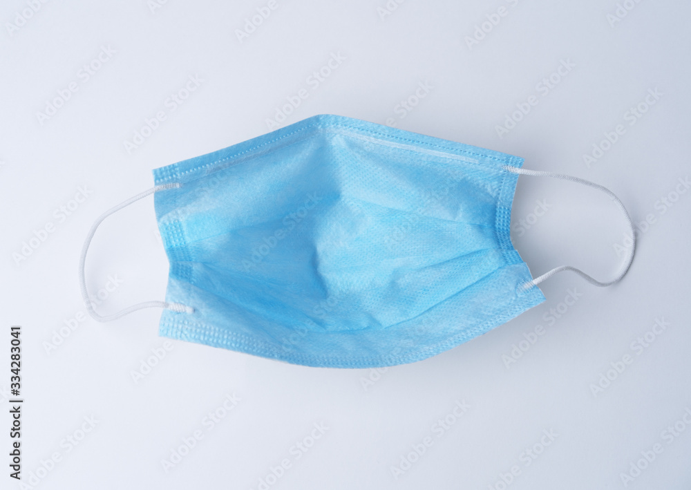 Doctor mask and corona virus protection isolated on a white background Doctor mask and corona virus protection isolated on a white background