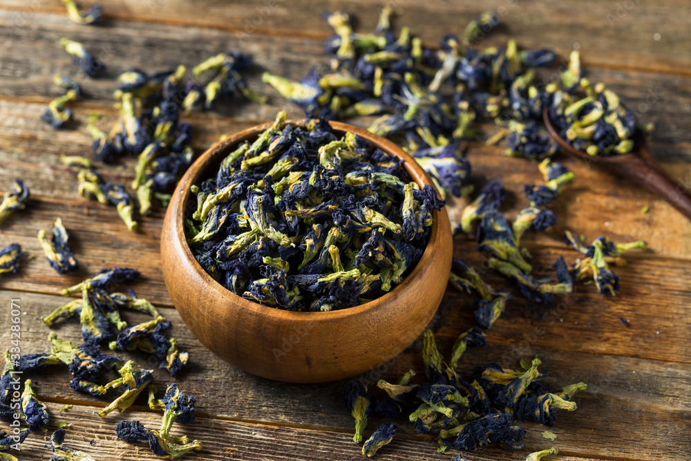 Dried Organic Butterfly Pea Flowers Dried Organic Butterfly Pea Flowers