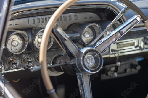 Vintage Car Interior © MindTheMix