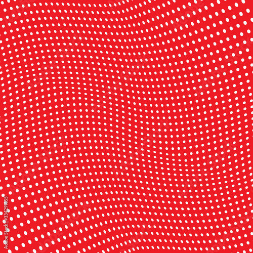 Abstract background with dots and circles. 
