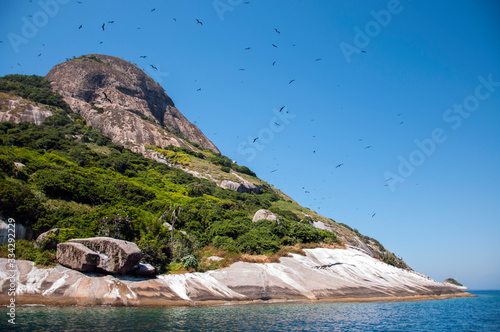 Coast of the Alcatrazes Archiplelago - Conservation Unit - North Coast of the State of São Paulo - Brazil photo