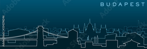 Photography Budapest Multiple Lines Skyline and Landmarks