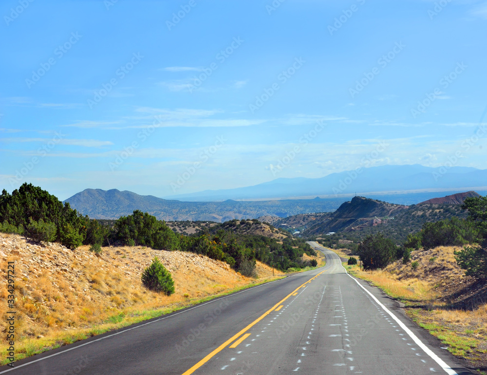 Road Known as the Turquoise Trail National Scenic Byway