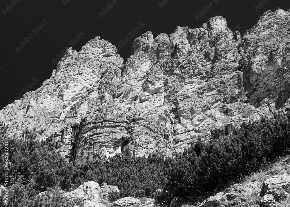Włochy Dolomity grupa Puez-Odle