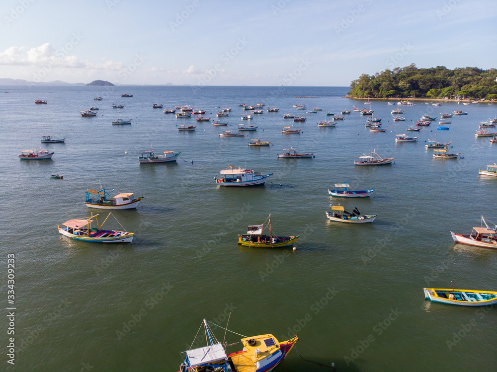 Fototapeta premium Boats