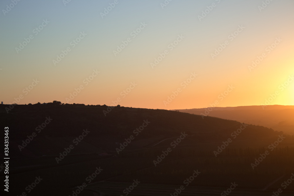 sunset in Portugal