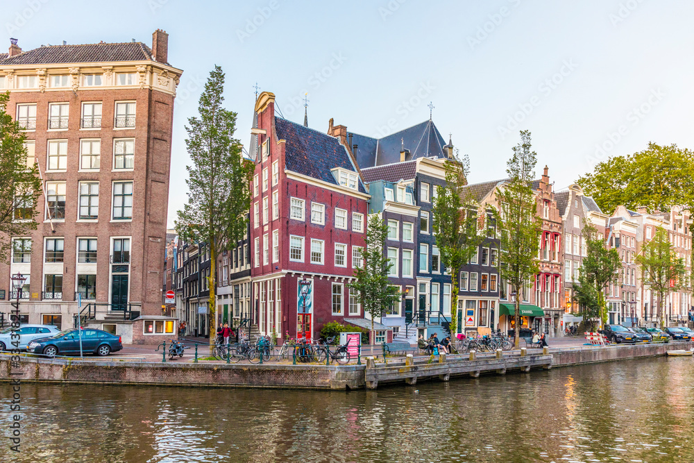 Canals and houses of Amsterdam