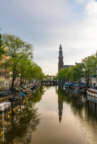 Photography canal in amsterdam