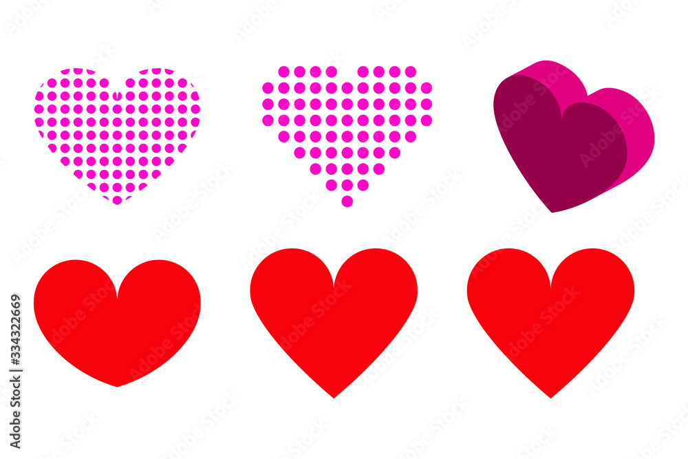 Vector Heart shape frame with brush. Heart hand drawn icons set isolated on white background. For poster, wallpaper and Valentine's day. Collection of hearts, vector illustration Vector Heart shape frame with brush. Heart hand drawn icons set isolated on white background. For poster, wallpaper and Valentine's day. Collection of hearts, vector illustration