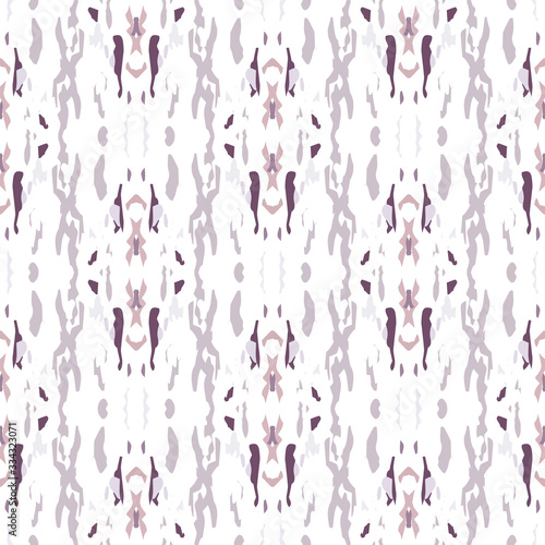 Ikat, Tie Dye. Batik, Hand Drawn Ornament. 