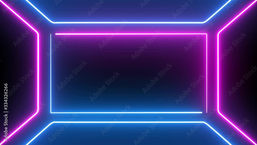 squares background movies animated neon light effect background. squares background movies animated neon light effect background.